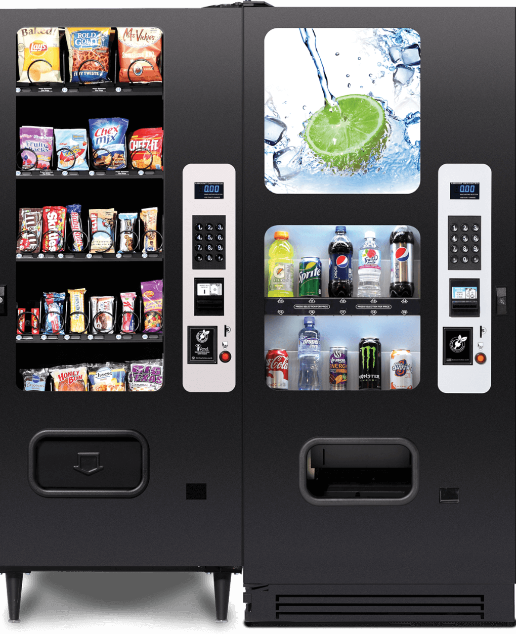 Compact 23/10 Combo Vending Machine - Vending.com