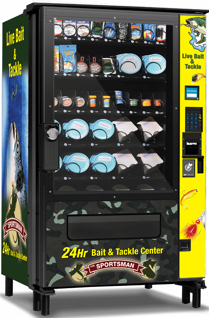 Sportsman Live Bait Vending Machine