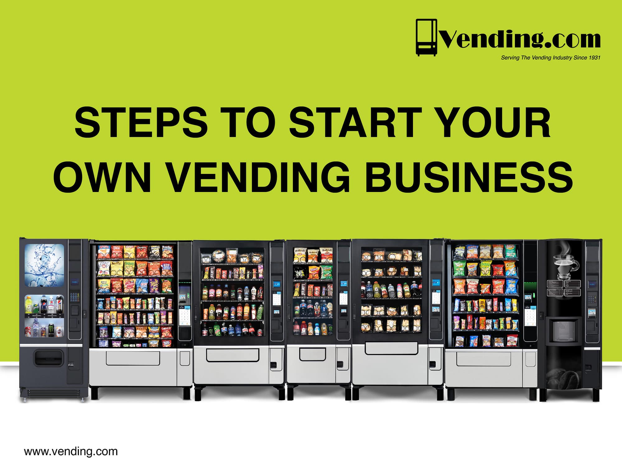 Steps to Start a Vending Machine Business