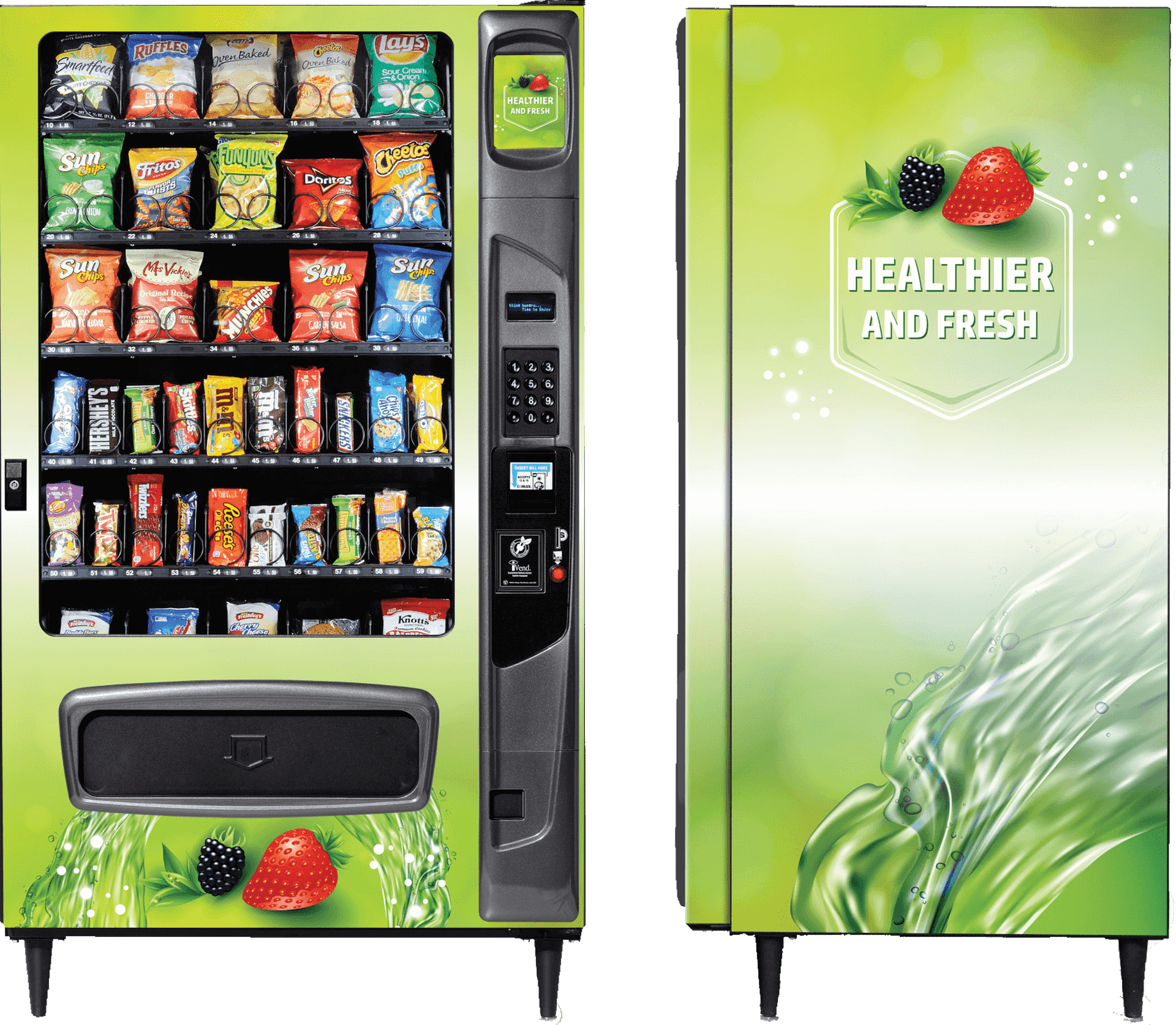 Polyvend 40 Selection Snack Vending Machine 