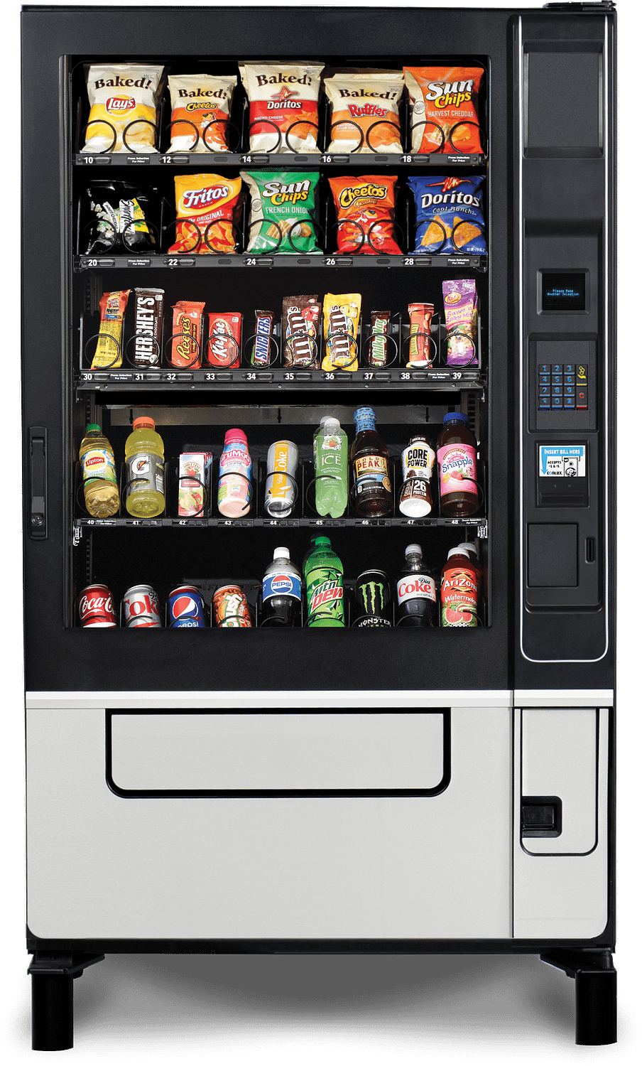 MarketOne 5W Snack and Cold Drink Vending Machine