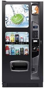 BC10 Cold Drink Vending Machine with refreshing image on the front of the machine
