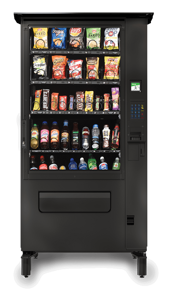 The Evoke Combo 5 Outdoor Vending Machine from U-Select-It