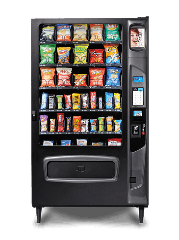 Mercato 5000 Snack with optional iCart touch screen.