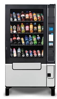 The Evoke Elevator All Drinks Vending Machine with 7 inch display from U-Select-It