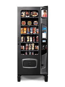 Alpine Combi 3000 frozen food vending machine with iCart touch screen option.