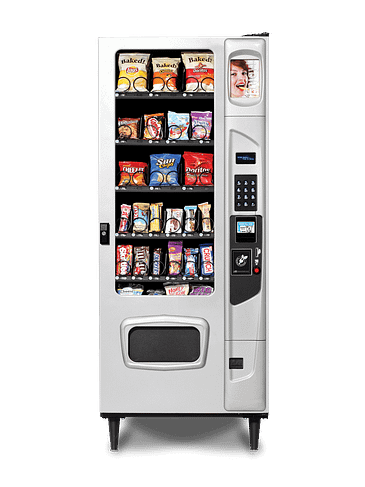Mercato 3000 Snack with optional platinum silver door styling.
