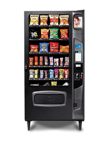 Mercato 4000 snack with optional iCart touch screen.