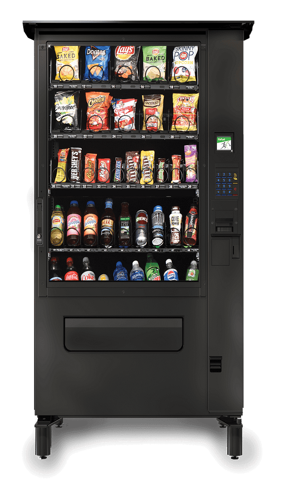 The Evoke Combo 5 Outdoor Vending Machine from U-Select-It