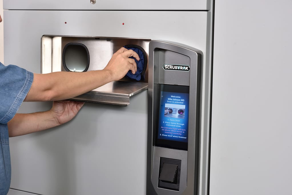Scrub Trak vending machine