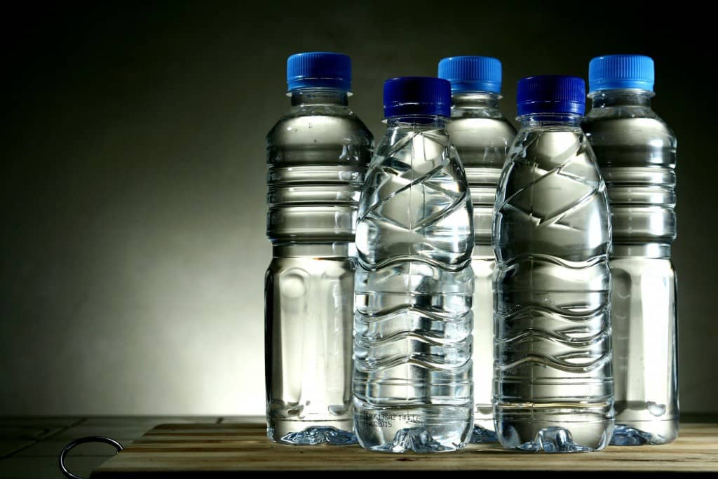 Image of bottles from college vending machines