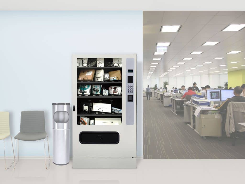 Supply Center vending machine for office spaces