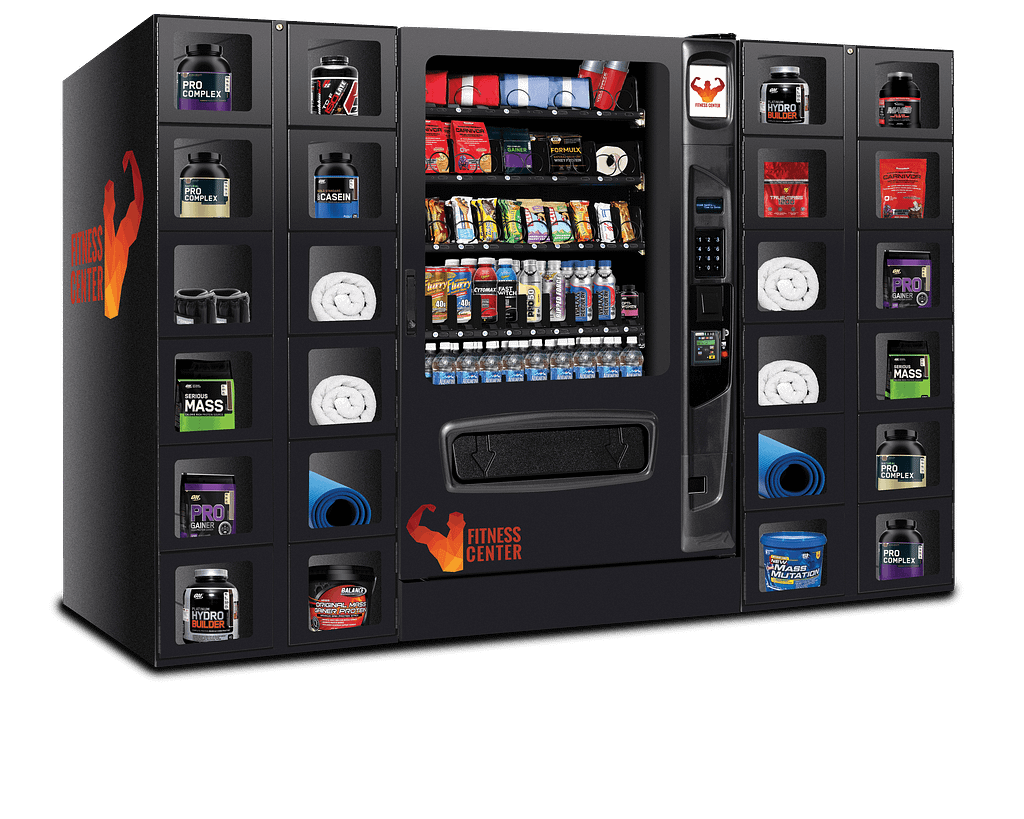 Fitness Center vending machine