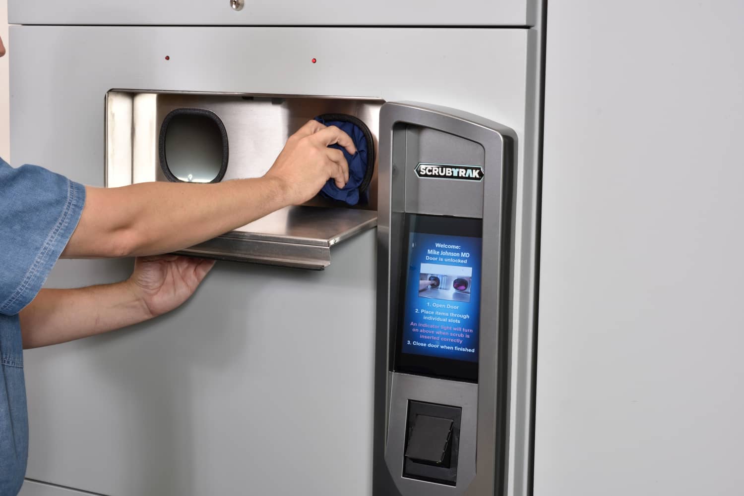 Scrub Trak vending machine