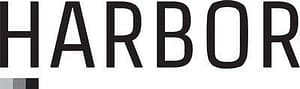 Harbor Logo in black and gray