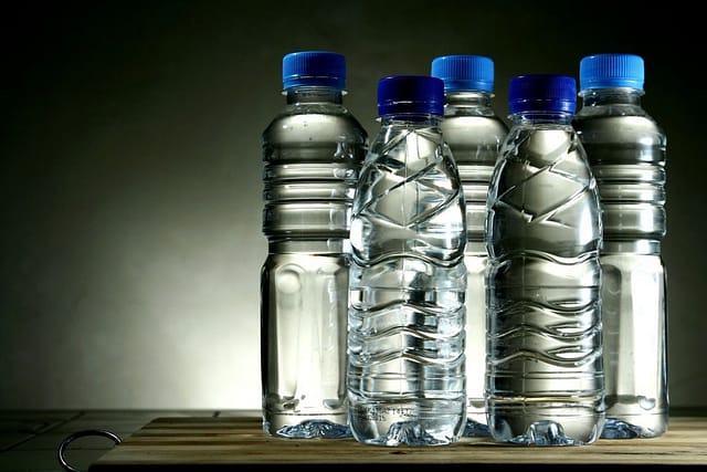 Image of bottles from college vending machines