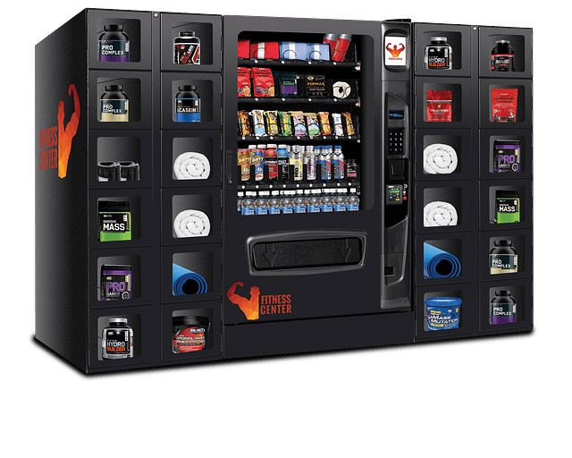 Fitness Center vending machine
