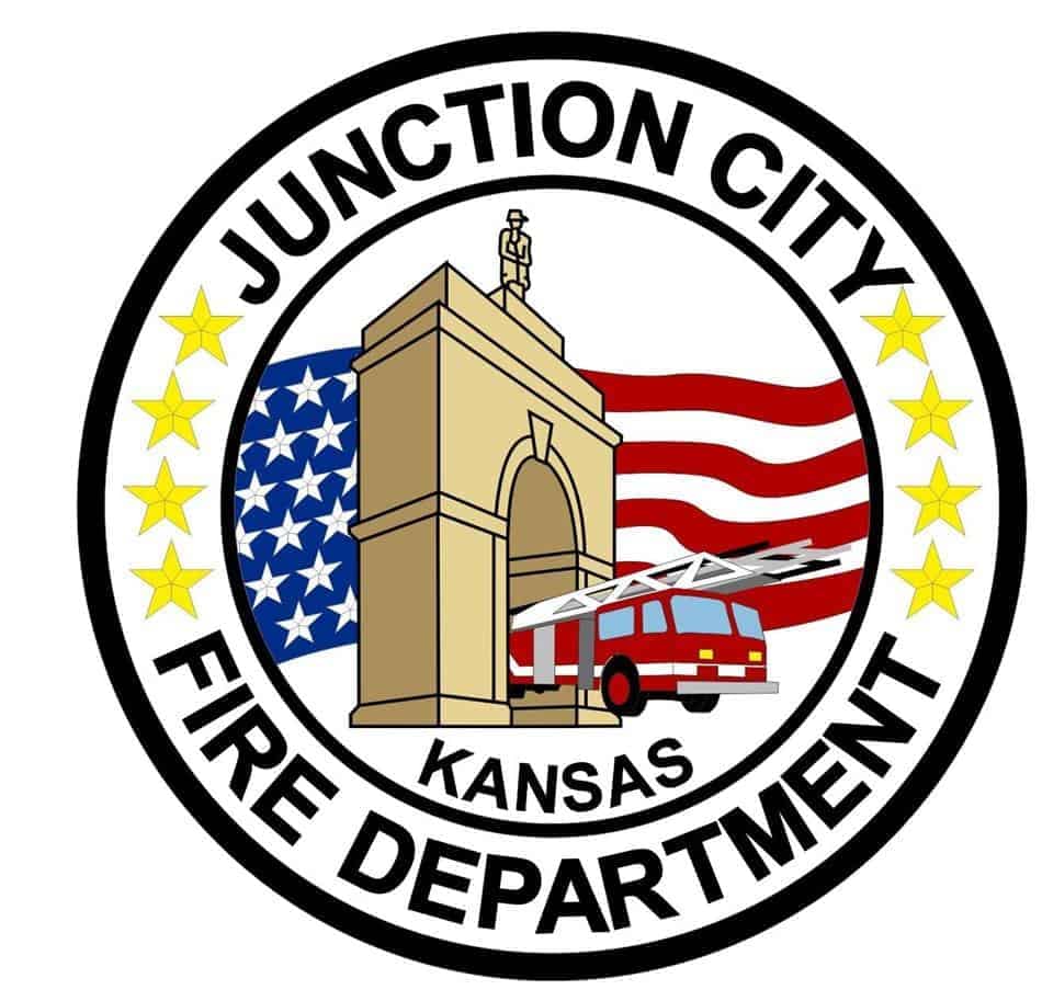 Junction City Fire Department in Kansas Logo