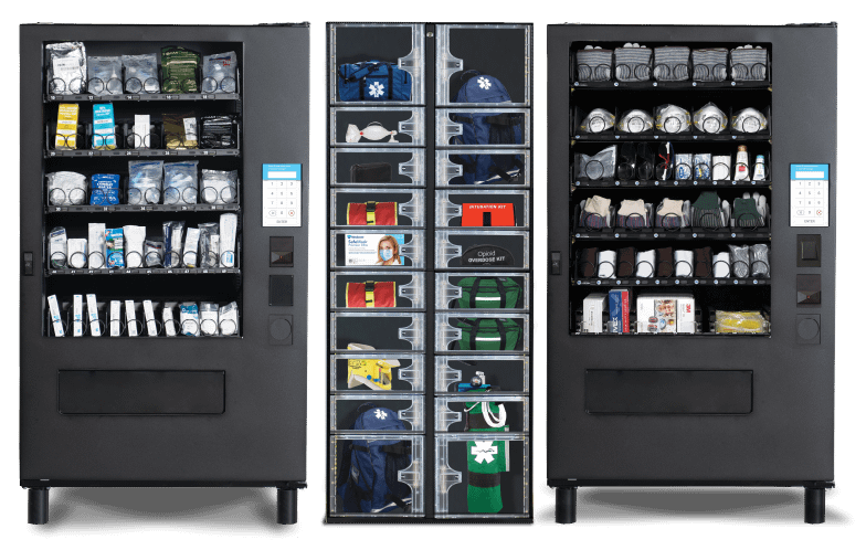 Smart Vending Machine and Smart Locker System