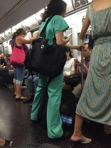 Subway passengers