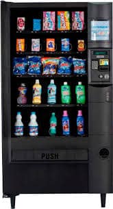 Laundromat vending machine