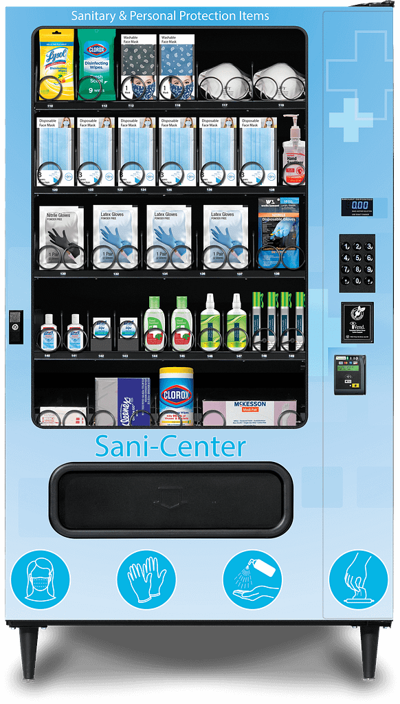 Car Wash Vending Machine Car Accessories Display Set - Program B