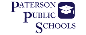 Paterson Public Schools logo in navy blue