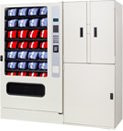 White vending machine by IDS