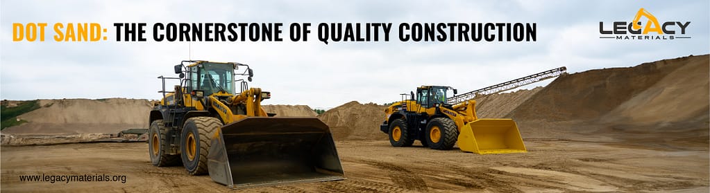 DOT Sand: The Cornerstone of Quality Construction blog