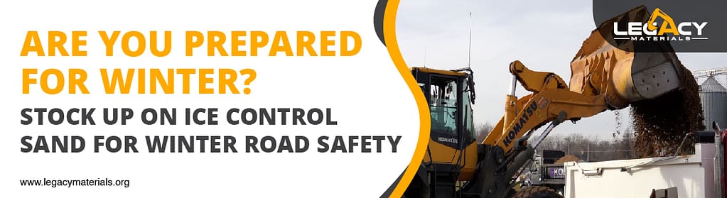 Are You Prepared for Winter? Stock Up On Ice Control Sand For winter Road Safety