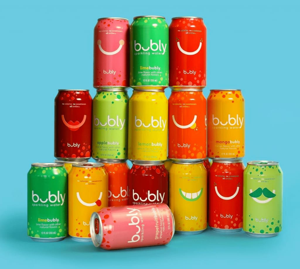 Bubly Sparkling Water, New Product