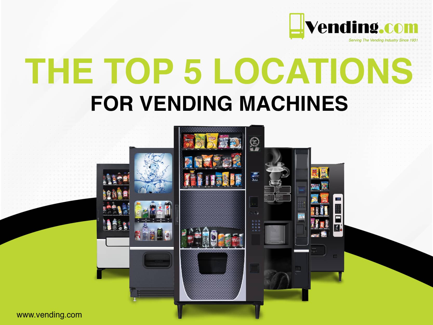 The Top Five Locations for Vending Machines