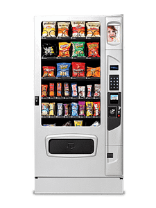 Mercato 4000 Snack with optional platinum silver door styling and kick panel.