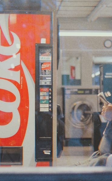 vending machine in waiting room