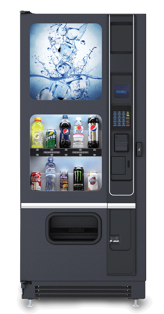 used soda can vending machine