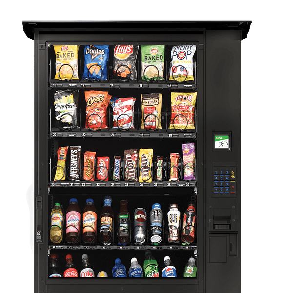 The Evoke Combo 5 Outdoor Vending Machine from U-Select-It