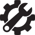 Black Configuration Icon Icon
