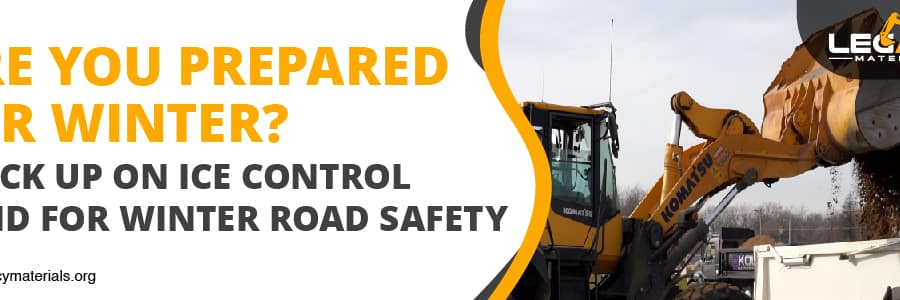 Are You Prepared for Winter? Stock Up On Ice Control Sand For winter Road Safety