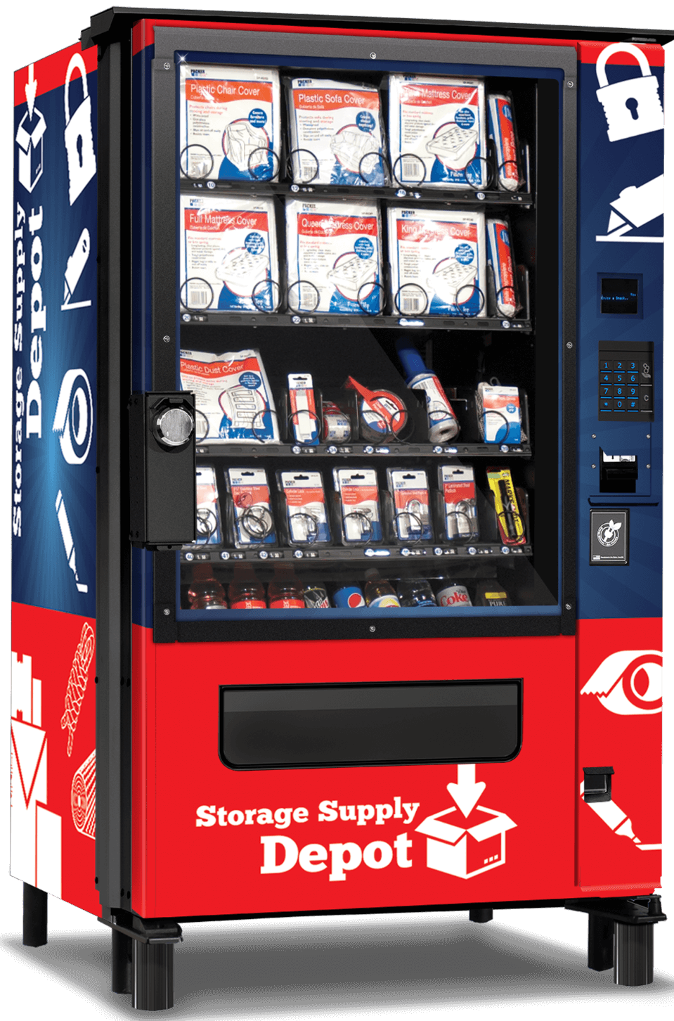 Storage Supply Depot Vending Machine 